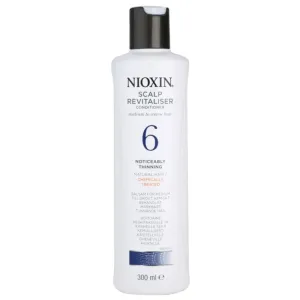 Nioxin System 6 Scalp Revitaliser lightweight conditioner to treat significant thinning of normal to thick, natural and chemically treated hair 300 ml