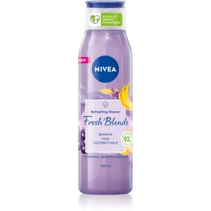 Nivea Fresh Blends Banana & Acai & Coconut Milk refreshing shower gel 300 ml