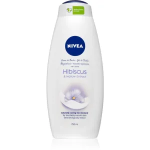 Nivea Hibiscus & Mallow Extract creamy shower gel maxi 750 ml