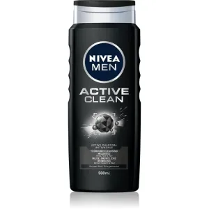 Nivea Men Active Clean shower gel for men 500 ml