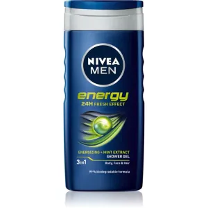 Nivea Men Energy shower gel for men 250 ml