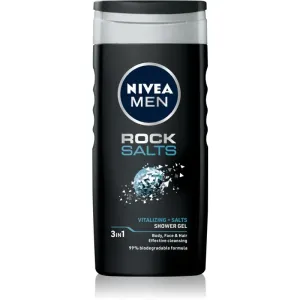 NIVEA MEN Rock Salt shower gel for men 250 ml