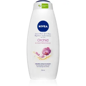 Nivea Orchid & Cashmere Extract creamy shower gel maxi 750 ml