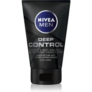 Nivea Men Deep cleansing gel for face and beard for men 100 ml #211676