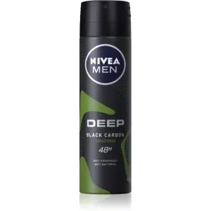 Nivea Men Deep antiperspirant spray for men Black Carbon Amazonia 150 ml
