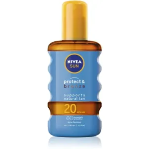 Nivea Sun Protect & Bronze dry sun oil SPF 20 200 ml #1306887