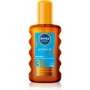 Nivea Sun Protect & Bronze dry sun oil SPF 30 200 ml