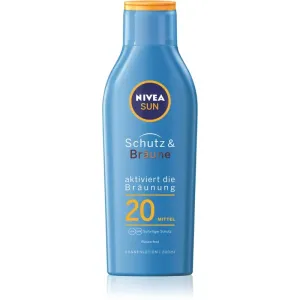 Nivea Sun Protect & Bronze intensive suntan lotion SPF 20 200 ml #1306854