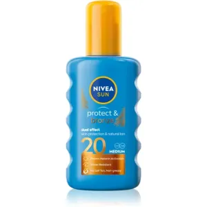 Nivea Sun Protect & Bronze intensive sun spray SPF 20 200 ml #1306787
