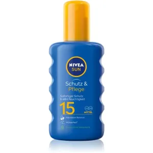 Nivea Sun Protect & Moisture sun spray SPF 15 200 ml #1306871