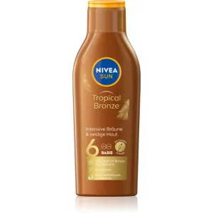 Nivea Sun Tropical Bronze sunscreen lotion SPF 6 mixed colours 200 ml #1887624