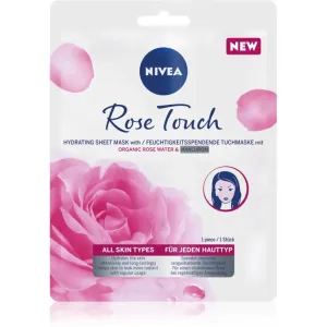 Nivea Rose Touch moisturising face sheet mask 1 pc