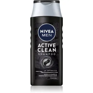 Nivea Men Active Clean shampoo with activated charcoal for men 250 ml
