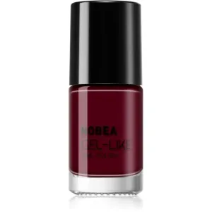 NOBEA Day-to-Day Gel-like Nail Polish gel-effect nail polish shade Dark cherry #N09 6 ml