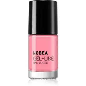 NOBEA Day-to-Day Gel-like Nail Polish gel-effect nail polish shade Pink rosé #N02 6 ml
