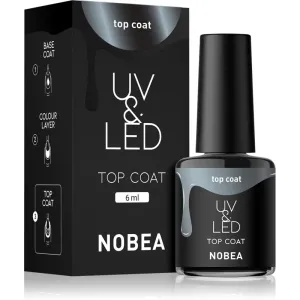 NOBEA UV & LED Top Coat top coat for UV/LED curing glossy 6 ml