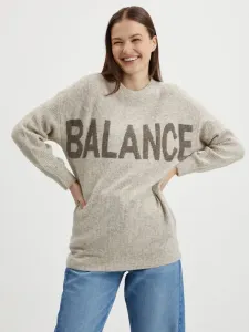 Noisy May Balance Sweater Grey