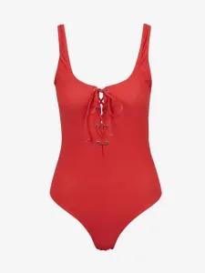 Noisy May Wave One-piece Swimsuit Red