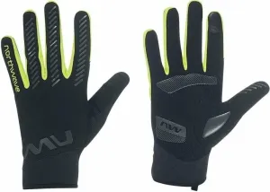 Northwave Active Gel Glove Black/Yellow Fluo XL Bike-gloves
