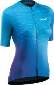 Northwave Womens Blade Jersey Short Sleeve Jersey Purple/Blue XL