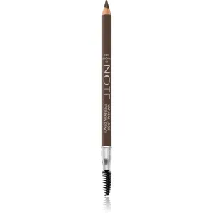 Note Cosmetique Natural Look eyebrow pencil with brush 04 Deep Brown 1,08 g