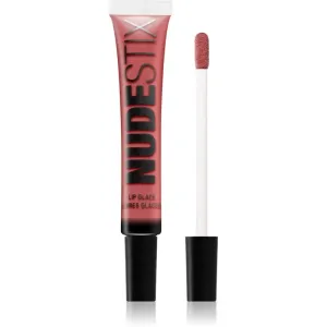 Nudestix Lip Glace plumping lip gloss shade Nude 02 10 ml