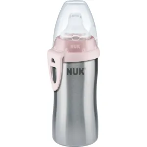 NUK Active Cup Stainless Steel children’s bottle Rose 215 ml