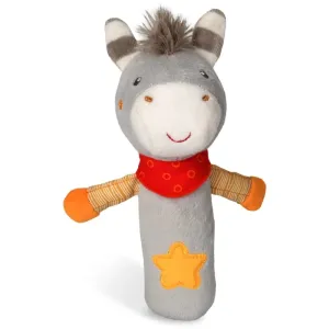 NUK Happy Farm soft squeaky toy 3m+ Donkey 1 pc