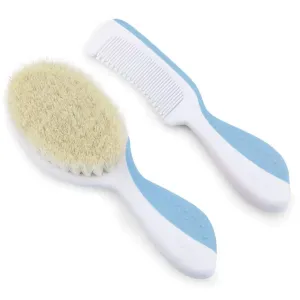 Nuvita Baby Hair Care Hair Brush for babies Cool blue 2 pc