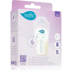 Nuvita Breast milk bags pouch for breast milk storage 25 pc