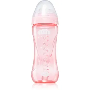 Nuvita Cool Bottle 4m+ baby bottle Light pink 330 ml