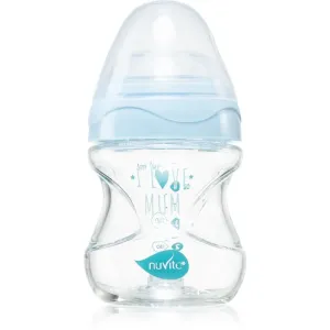 Nuvita Glass bottle Blue baby bottle 140 ml