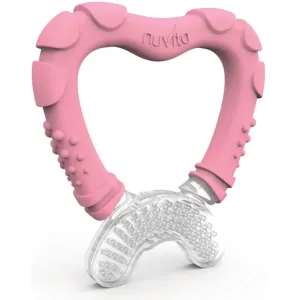 Nuvita Gum Massager 6+ chew toy Pastel pink 1 pc