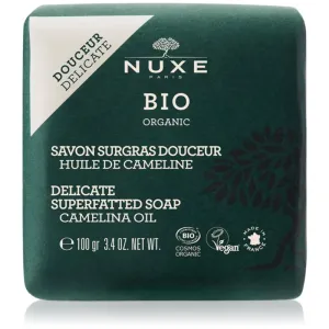 Nuxe Bio Organic extra gentle nourishing soap for body and face 100 g