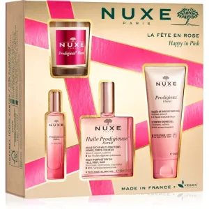 Nuxe Set 2023 Happy in Pink Christmas gift set (for face, body and hair)