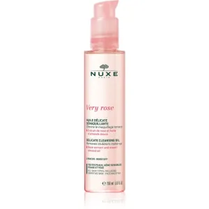 Nuxe Very Rose gentle cleansing oil for face and eyes 150 ml #288703