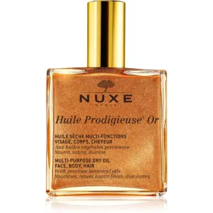 Nuxe Huile Prodigieuse Or multipurpose dry oil with shimmer for face, body and hair 100 ml #231374