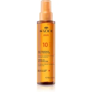 Nuxe Sun sun oil for the face and body SPF 10 150 ml