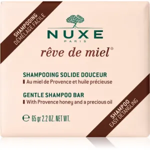 Nuxe Rêve de Miel shampoo bar for shiny and soft hair 65 g
