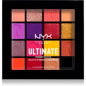 NYX Professional Makeup Ultimate Shadow Palette eyeshadow palette shade 13 - Festival 16 x 0.83 g