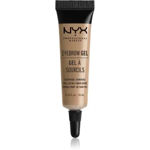 NYX Professional Makeup Eyebrow Gel waterproof eyebrow gel shade 01 Blonde 10 ml #238606
