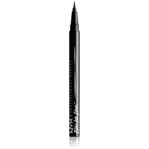 NYX Professional Makeup Epic Ink precise watterproof eyeliner shade 01 Black 1 ml #238102