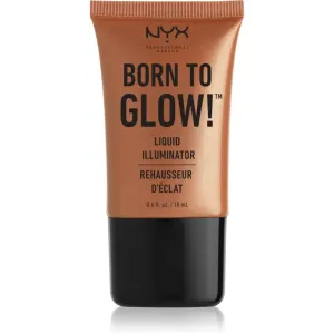 NYX Professional Makeup Born To Glow liquid highlighter shade 04 Sun Goddess 18 ml