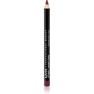NYX Professional Makeup Slim Lip Pencil precise lip pencil shade Plum 1 g