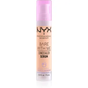NYX Professional Makeup Bare With Me Concealer Serum hydrating concealer 2-in-1 shade 2.5 Medium Vanilla 9,6 ml