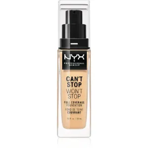 NYX Professional Makeup Can't Stop Won't Stop Full Coverage Foundation full coverage foundation shade 07 Natural 30 ml #242318