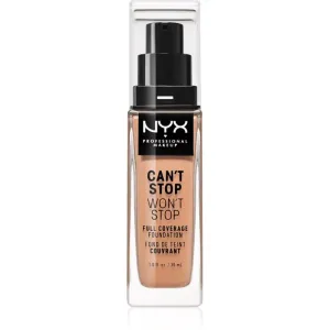 NYX Professional Makeup Can't Stop Won't Stop Full Coverage Foundation Full Coverage Foundation Shade 10.3 Neutral Buff 30 ml