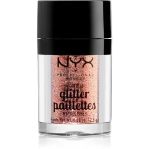 NYX Professional Makeup Glitter Goals Metallic Glitter for Face and Body Shade 01 Dubai Bronze 2.5 g