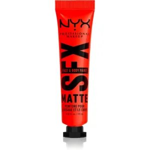 NYX Professional Makeup Halloween SFX Paints cream eyeshadows for face and body shade 02 Fired Up 15 ml