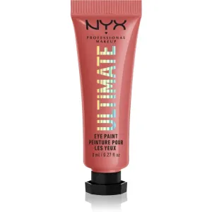 NYX Professional Makeup Pride Ultimate Eye Paint creamy eyeshadow for face and body shade 03 Rule Breaker (Orange) 8 ml